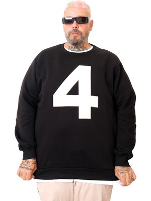 Mode Xl Battal Beden Bis Yaka Sweat 4 U25809