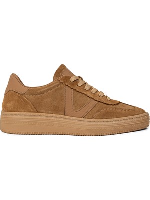 Deery Kadın Hakiki Süet Taba Renk Sneaker Ayakkabı - N0170ZTBAC01