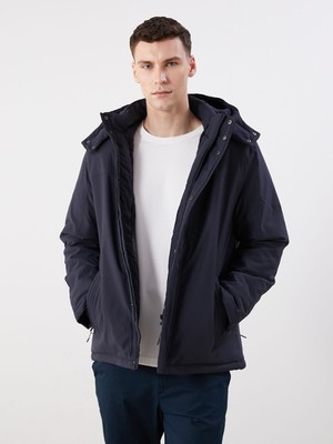 Lc Waikiki Yeni Sezon Standart Kalıp Kapüşonlu Erkek Mont