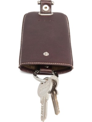 Tergan  Taba Hakiki Deri Unisex Anahtarlık - S1AN00000233-A99