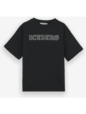 Bg Store Kız Çocuk Siyah Tshirt