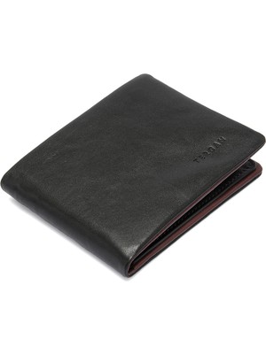 Tergan  Siyah Hakiki Deri Erkek Cüzdan - S1CE00001585-H38