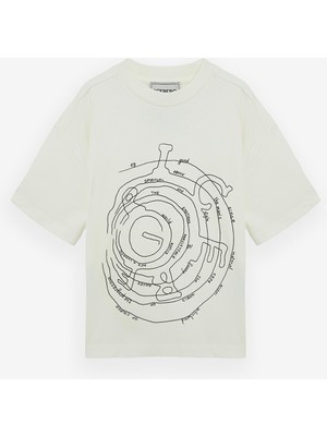 Bg Store Erkek Çocuk Kırık Beyaz Tshirt