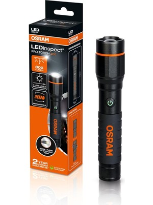 Osram Ledinspect Pro Torch 800 LEDIL431 Şarjlı El Feneri 800 Lümen (1 Ad.)