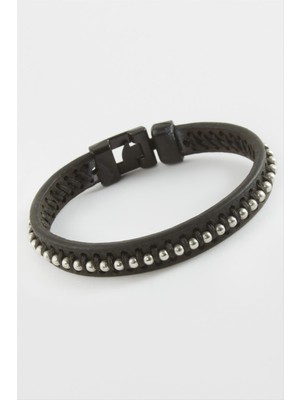 Noktalı Kaliteli Suni Deri Bileklik