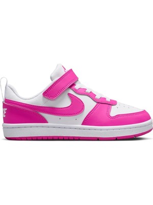 Nike Court Borough Low Ps Recraft Beyaz-Pembe Günlük Spor Ayakkabı