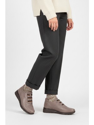 Mammamia Kadın Deri Lastikli Ayakkabı D25KA-3545