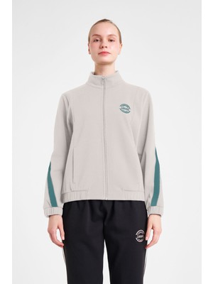 Kadın Fermuarlı Sweatshirt 25N-2138