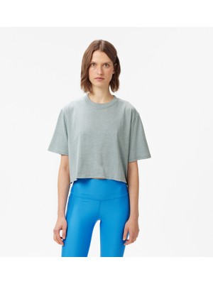 Under Armour Rial Ss Kadın Mavi T-Shirt Standart Yaka M Beden Rahat Kesim ve Nefes Alabilir Kumaş