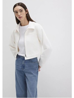 Mavi Ekru Kısa Ceket 1110770-70057