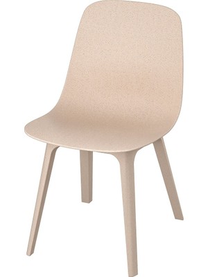 Plastik Sandalye, Beyaz-Bej