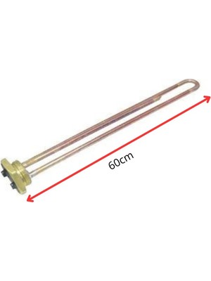 İnox Rezistans 11/4'' Bakır Güneş Enerjisi Rezistansı 3000 Watt 6003 Adet