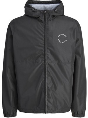 Jack & Jones Jorbıllyburg Light Hood Jacket – Kapüşonlu Hafif Suya Dayanıklı Erkek Mont, Günlük Şık Kullanım