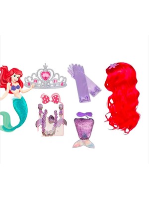 3b Kids Deniz Kızı Peruk Seti