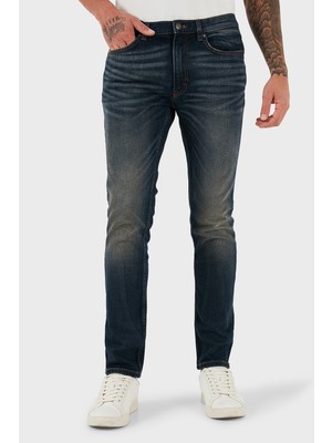 Hugo Streç Pamuklu Slim Fit Normal Bel Dar Paça Jeans Erkek Kot Pantolon 50547248 425