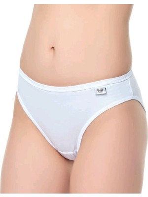 Tutku Marka Kadın Elastan Düz Bikini Külot 3`lü