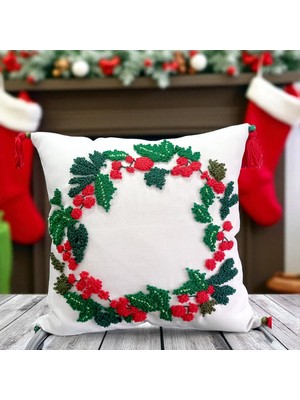 Yeniyıl Kırlent Kılıfı