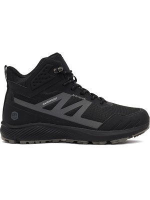 Derimod Dry Erkek Siyah Bağcıklı Kalın Tabanlı Outdoor Bot 25WFD693014