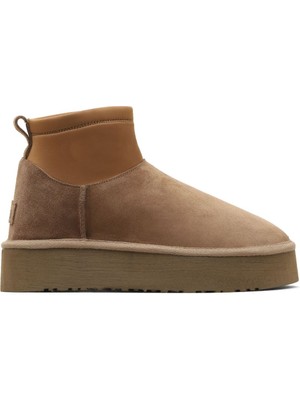 Bueno Shoes Sahra Süet Kadın Dolgu Topuklu Bot 05AG2114054 05AG2114054