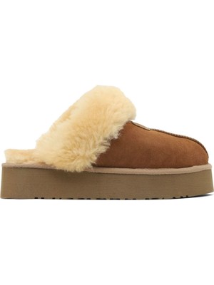 Bueno Shoes Sahra Süet Kadın Az Topuklu Terlik 05AG6104054 05AG6104054