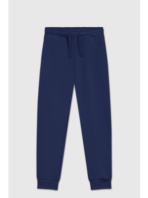 United Colors Of Benetton Pamuklu Regular Fit Lastikli Paça Spor Pantolon Kız Çocuk Pantolon BNTG23333