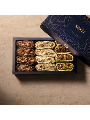 Servet Karışık Sarma Lokum 500g
