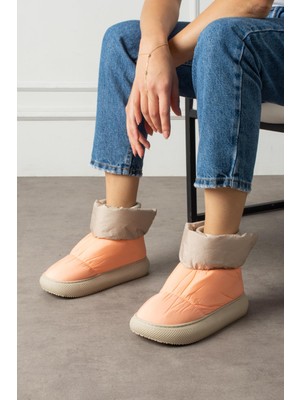 Shoetek Seina Kadın Bot&bootie Bilek Trikolu Paraşüt Kumaş Soman