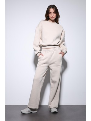 Antioch Taş Basic Kadın Sweatshirt