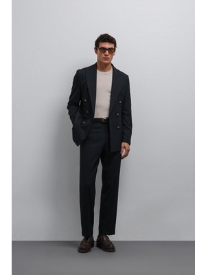 Antioch Lacivert Tapered Fit Erkek Pantolon