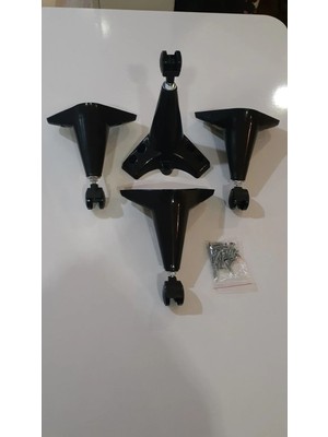 Mutlu Alışveriş Merkezi Tekerlekli Sihirli Sehpa Masa Ayağı 360 Derece Dönebilen 17 cm 4 Adet Söğüt. Vida Hediyeli!!!