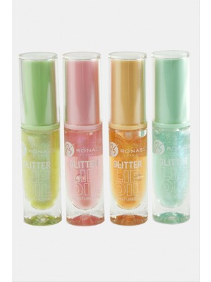 Zero Sepetim Ronassi Glitter Lippoil Simli Dudak Parlatıcısı-Yeşil