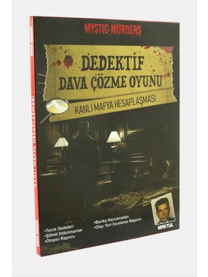 Zero Ds-Derin Film Setinde Cinayet Dedektif Dava Çözme Oyunu-Siyah