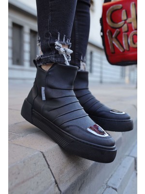 Deridün Yıldız Shoes MN113 - Cst Swat Erkek Bot Sıyah