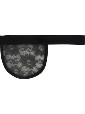 Marsilyan At Kuyruğu Dikim Filesi Cırtlı - Siyah