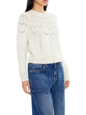 F21 Simli Pointelle Desenli Kazak