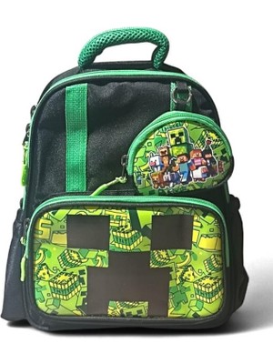 Baginn Anaokulu Sırt Çantası Ultra Lüx Erkek Çocuk Kreş Çantası 33*25 cm Ortopedik Oyun Karakter Baskılı