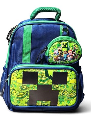 Baginn Anaokulu Sırt Çantası Ultra Lüx Erkek Çocuk Kreş Çantası 33*25 cm Ortopedik Oyun Karakter Baskılı