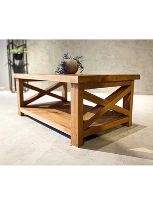 Kahverengi Orta Sehpa, Şık ve Kullanışlı Ev Dekorasyonu Parçası