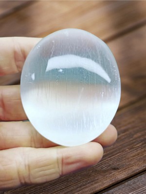 Doğal Selenit Sabun Taşı, Sertifikalı, Beyaz ve Orijinal Ürün