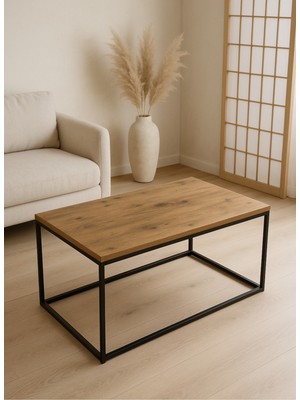 Lizbon Orta Sehpa, Atlantik Çam, Kahverengi, Şık ve Kullanışlı Tasarım