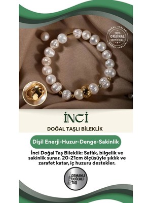 Beyaz Doğal Taş Bileklik, Şıklık ve Zarafet Için Özel Tasarım