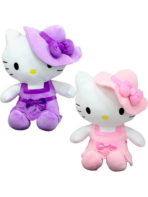 Belle Fusion Bfs   Peluş Hello Kitty Elbiseli Şapkalı 36 cm
