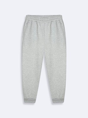 LTB Erkek Beli Lastikli Dar Paça Gri Eşofman %65 Pamuk - %35 Polyester Konforlu Tasarım