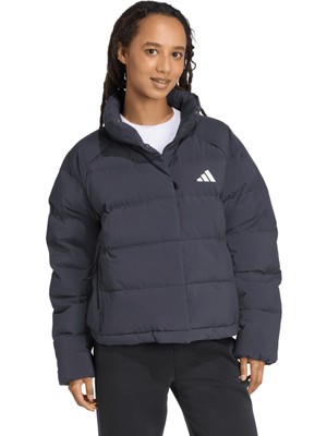 Adidas AJN2087 W Helıonıc Rlx Kadın Mont L Beden Siyah Kesim Kalıbı ile Şık Tasarım