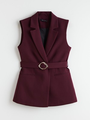 Lc Waikiki Yeni Sezon Ceket Yaka Kadın Klasik Yelek