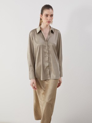 Lc Waikiki Yeni Sezon Loose Fit Kadın Gömlek