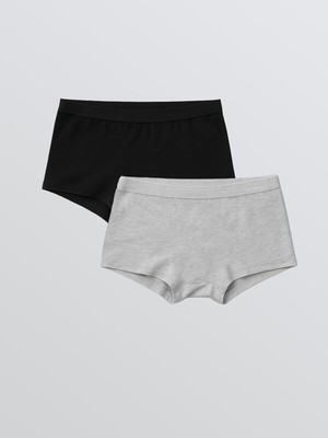 Lc Waikiki Yeni Sezon Düz Boxer Külot 2'li