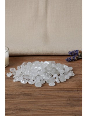 Dünya Doğal Taş Doğal Ham Kristal Kuvars Küçük Şekilsiz Taşlar ( 50 gr Paketler ) - KT0308