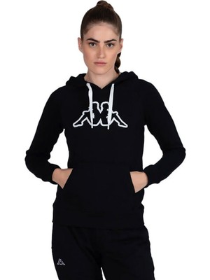 Kappa Logo Belle Slim Tk Siyah Kadın Sweatshirt 341H3MW-005