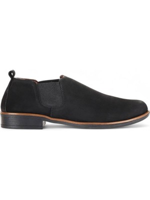 Bueno Shoes Siyah Nubuk Kadın Düz Bot 01WD3809 01WD3809